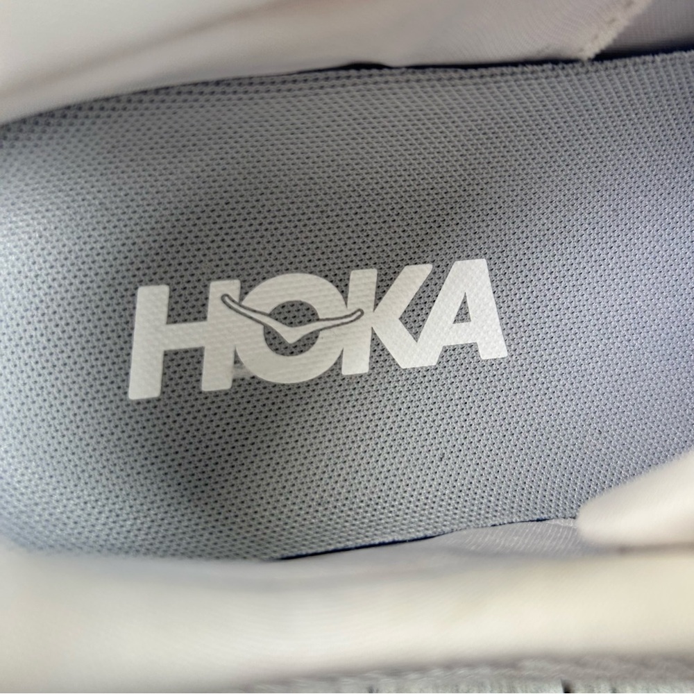 NEW Hoka One One Bondi L BP Floral Nubuck Leather Athletic Sneaker Mens Size 13 - Picture 9 of 10